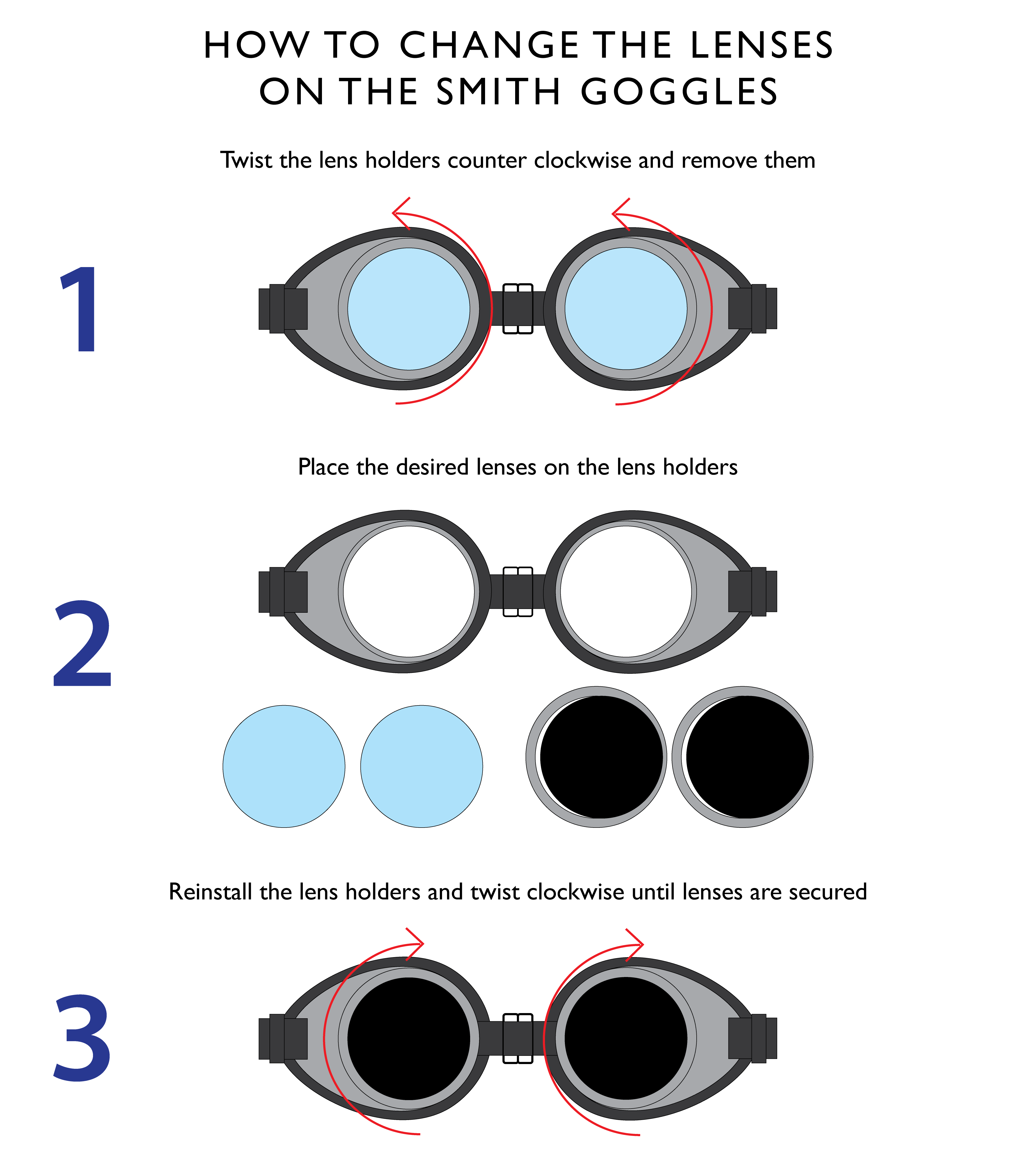 Lenses for Smith Goggles - Image 4